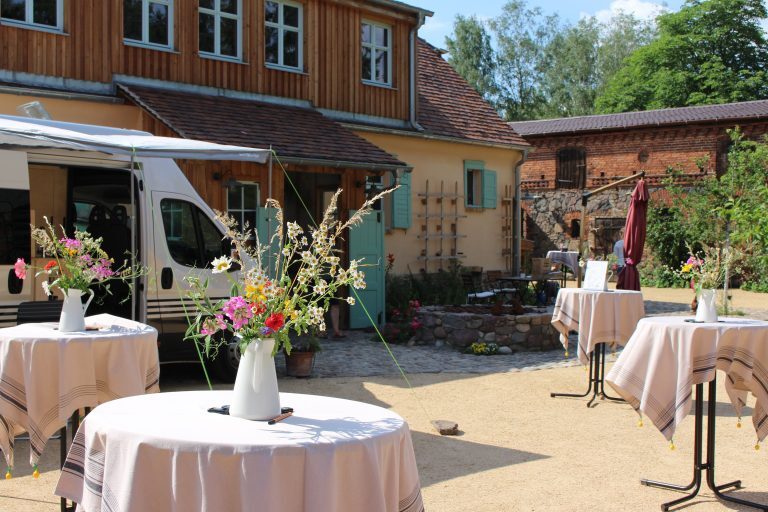 Vorstellung unseres neuen Wohnmobils für Eventbesucher.