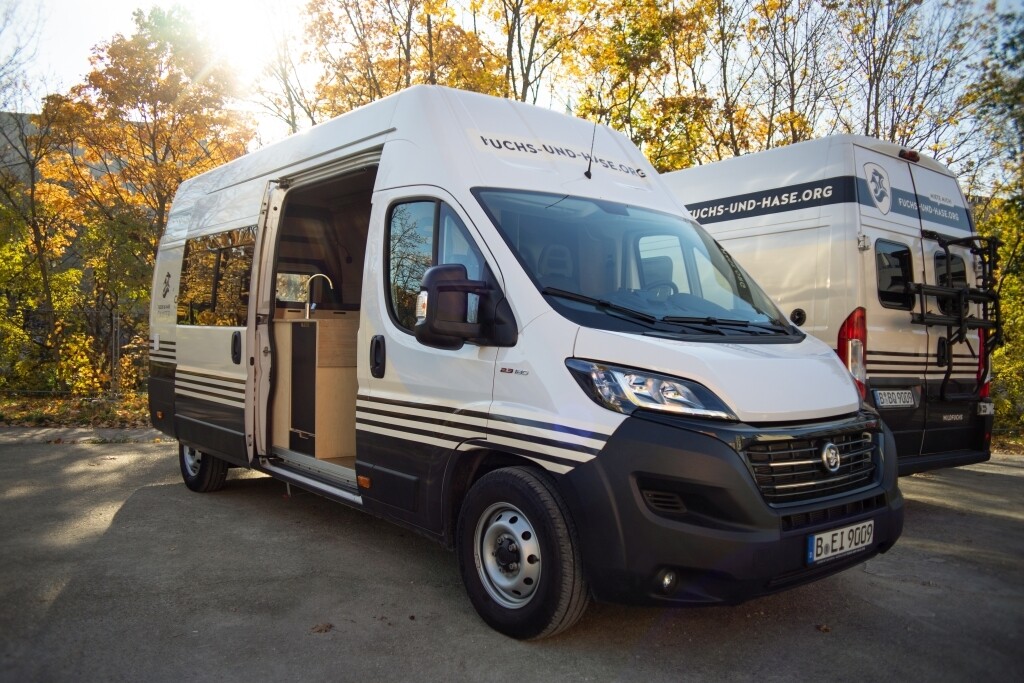 Wohnmobil von Fuchs und Hase