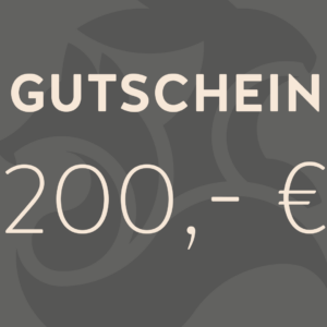 Geschenkgutschein 200,-